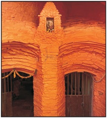 Sri Adi Sankaracharya and Sri Govindabhagvadpadacharya at Omkareshwar